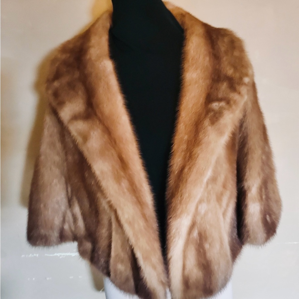 Vintage Autumn Haze Mink Stole